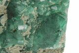 Green, Fluorescent, Cubic Fluorite Crystals - Madagascar #211077-4